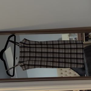 Tiger Mist Plaid mini dress